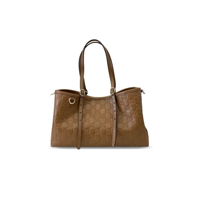 GUCCI GG EMBLEM SMALL TOTE BAG ‎815214 (30*18*11cm)